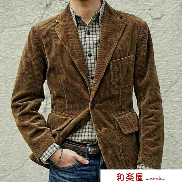 ファッション 冬 秋 春 細身 おしゃれ メンズ ジャケット ビジネス 裏地付き 男性 ブレザー 3つボタン メンズ ジャケット