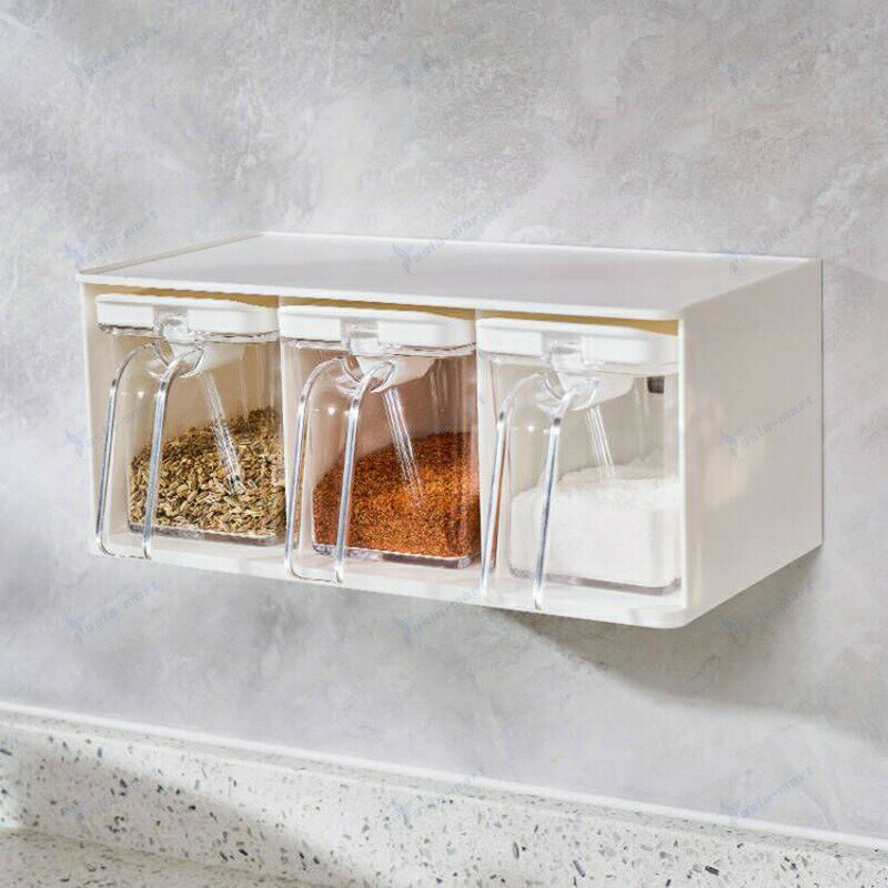 調味料ポット 調味料入れ 使いやすい おしゃれ 砂糖 塩 調味料ケース 保存容器 小さじスプーン付 砂糖..