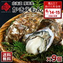 【6月14日~6月15日お届け】北海道 厚岸産 牡蠣 (カキえもん) 殻付き 9個【送料無料】産地直送!カキ 殻むきナイフ付ブランド牡蠣 生牡蠣 殻付き 北海道産 牡蠣 生ガキ 生牡蠣 生食 海鮮 かき 産直 高級 海鮮 海産物 ギフト お取り寄せグルメ