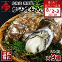 【8月2日~8月3日お届け】北海道 厚岸産 牡蠣 (カキえもん) 殻付き 9個【送料無料】産地直送!カキ 殻むきナイフ付ブランド牡蠣 生牡蠣 殻付き 北海道産 牡蠣 生ガキ 生牡蠣 生食 海鮮 かき 産直 高級 海鮮 海産物 ギフト お取り寄せグルメ