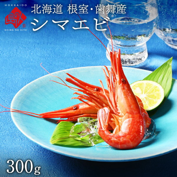 北海道 根室・歯舞産 ホッカイシマエビ 300g 28尾前後北海道 グルメ えび 海老 刺身 お土産 お取り寄せグルメ ボイル しまえび 縞海老 絶品 海鮮 海産物 高級 おつまみ