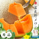 富良野 メロン 1.6kg/2.0kg 玉【送料無料】お取り寄せグルメ ギフト 北海道 食べ物 食品 ふらの 果物 グルメ フルーツ お中元 御中元 贈り物 贈...