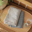 リネン キッチンクロス fog linen work 45×65cm 麻 天然素材 リトアニア製 ナチュラル 白黒千鳥格子 キッチン用品 おしゃれ 楽ギフ_包装...