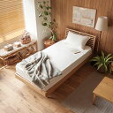ベッドシーツ fog linen work シングル ボックスシーツ リネン 麻100% ホワイト ナチュラル あす着対応(3)