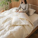 羽毛布団 オールシーズンタイプ シングル 150×210cm 掛け布団 2枚合わせ ダックダウン 綿 日本製 あったか 寝具 送料無料