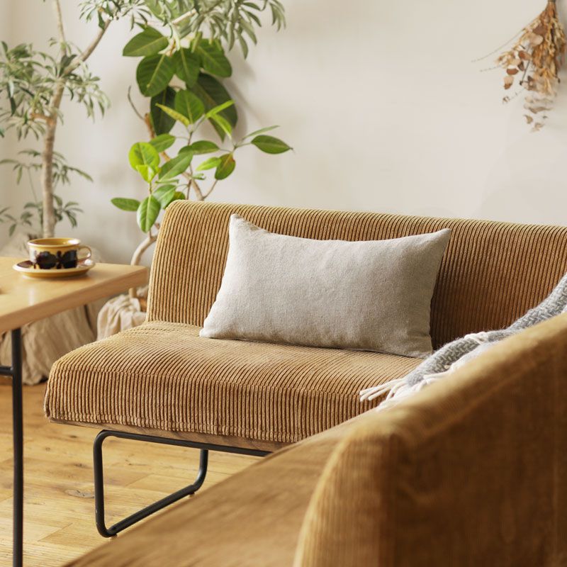 クッションカバー 30×55 Heavy canvas linen クッション別売り リネン 無地 あす楽対応のサムネイル