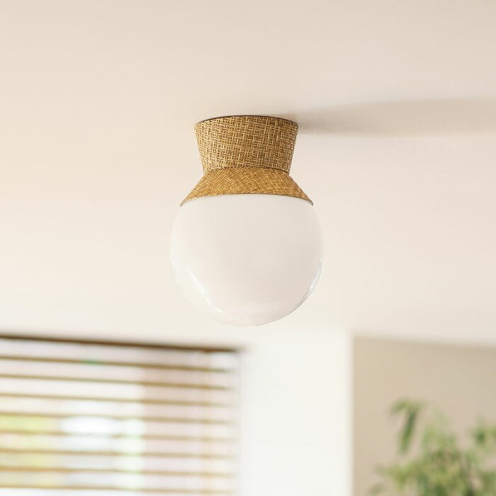 シーリングライト SHIF 天井照明 LED電球（100W）付属 ガラス 紙布 日本製 ナチュラル ヴィンテージ 送料無料 あす楽対応