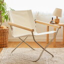 ラウンジチェア Nychair X 80 チェア 椅子 リビング 綿 ビーチ 天然木 日本製 ナチュラル 北欧 シンプル 送料無料 あす着対応