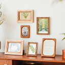 フォトフレーム comu-le Sサイズ 写真立て 写真フレーム ウッド 縦置き 横置き 壁掛け ナチュラル 木製 ラウンド ボール ステアーズ ギフト おしゃれ あす着対応