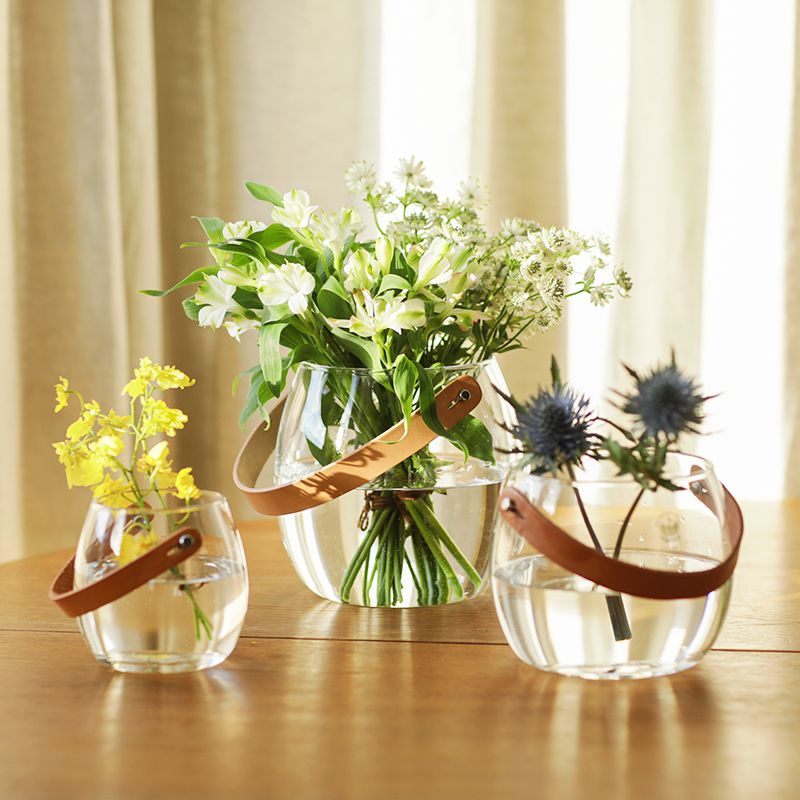 フラワーベース 花瓶 ガラス Design With Light Pot Lサイズ 北欧 ナチュラル あす楽対応