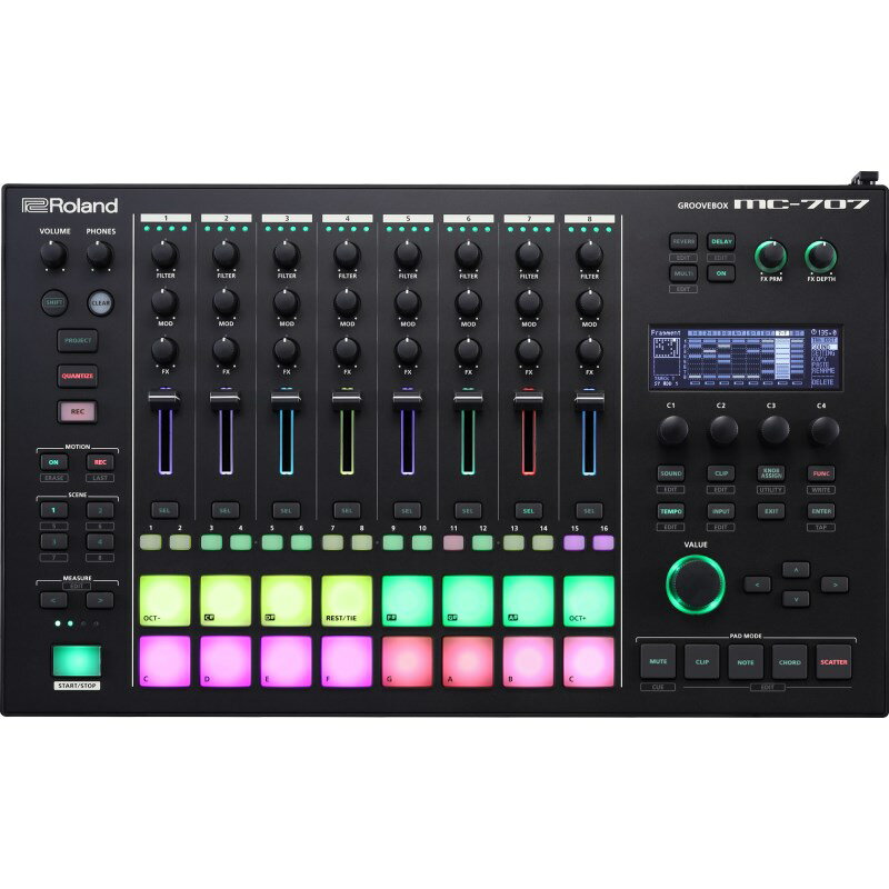 あす楽 MC-707 GROOVEBOX Roland DJ機器 DJ用サンプラー・シンセ