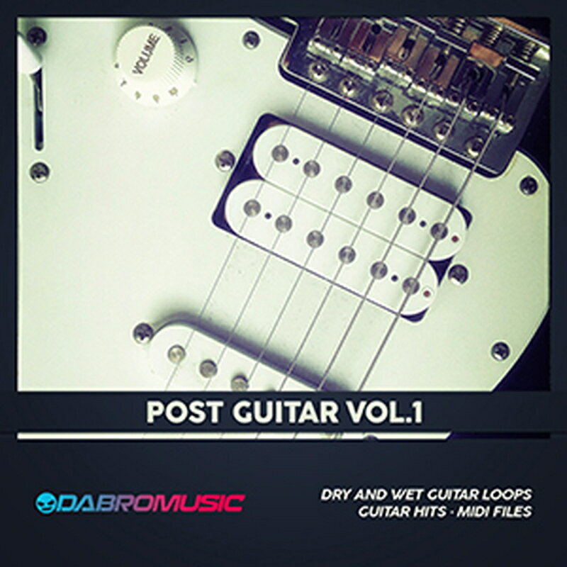 DABRO MUSIC POST GUITAR VOL1(オンライン納品)(2時間以内に納品) プラグインソフト