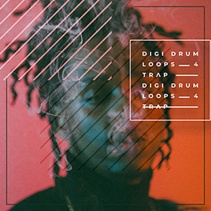 DIGINOIZ DIGI DRUM LOOPS 4 - TRAP(オンライン納品)(2時間以内に納品) プラグインソフト