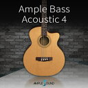 AMPLE SOUND 【アンプルサウンドサマーセール!】AMPLE BASS ACOUSTIC 4(オンライン納品)(2時間以内に納品) ソフトウェア音源
