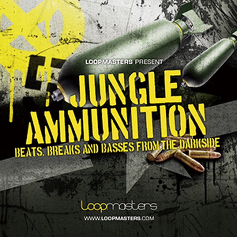LOOPMASTERS JUNGLE AMMUNITION(オンライン納品)(2時間以内に納品) プラグインソフト