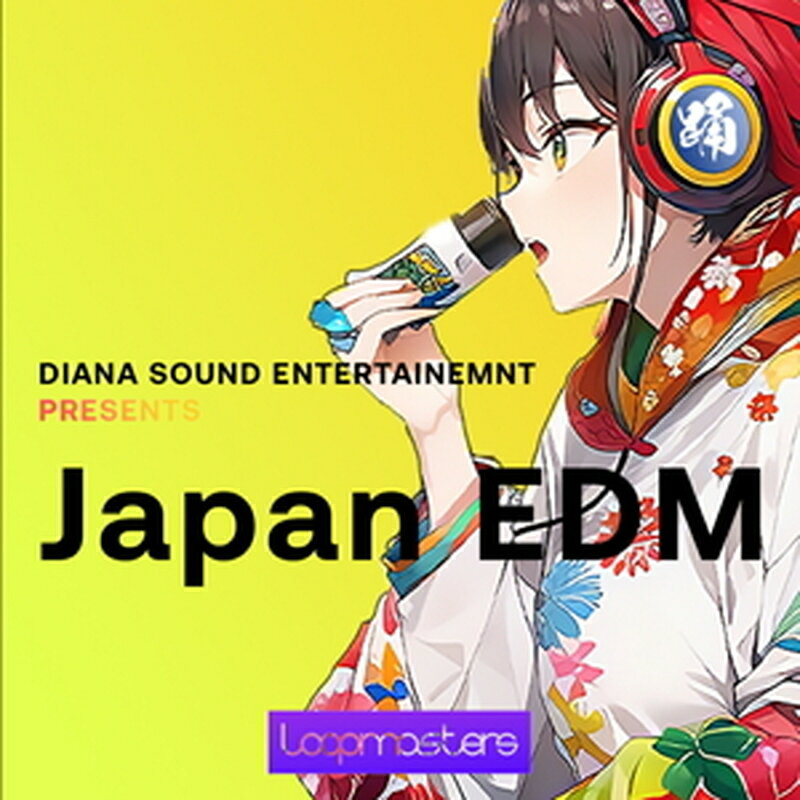 LOOPMASTERS 【ループマスターズ Back to the Studio セール!】JAPAN EDM(オンライン納品)(2時間以内に納品) プラグインソフト