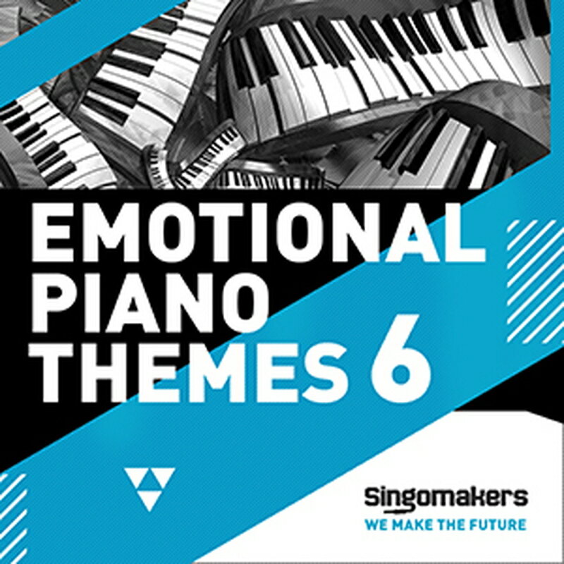 SINGOMAKERS 【ループマスターズホリデーセール！】EMOTIONAL PIANO THEMES VOL.6(オンライン納品)(2時間以内に納品) プラグインソフト
