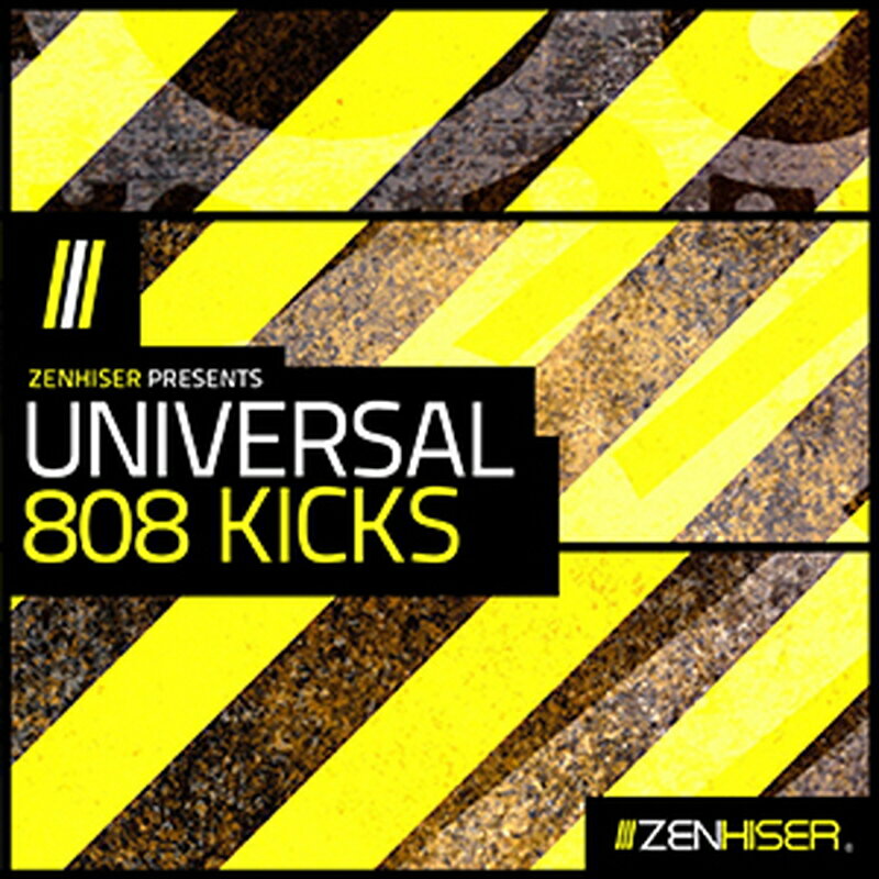 ZENHISER UNIVERSAL 808 KICKS(オンライン納品)(2時間以内に納品) プラグインソフト