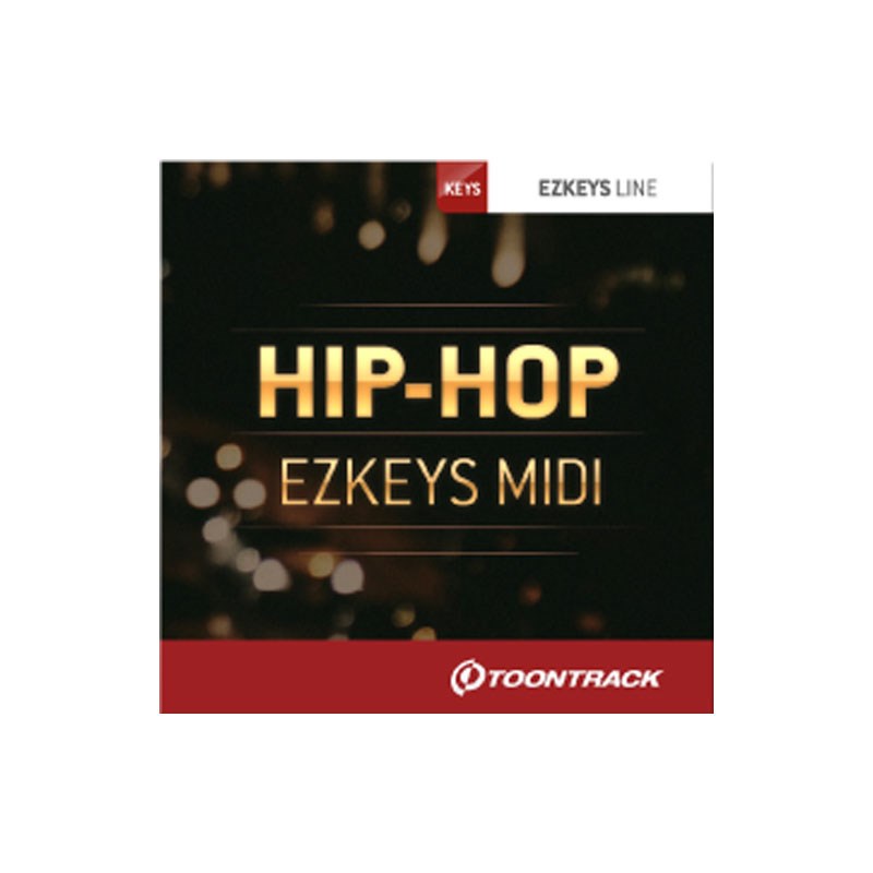TOONTRACK KEYS MIDI - HIP-HOP(オンライン納品)(2時間以内に納品) ソフトウェア音源