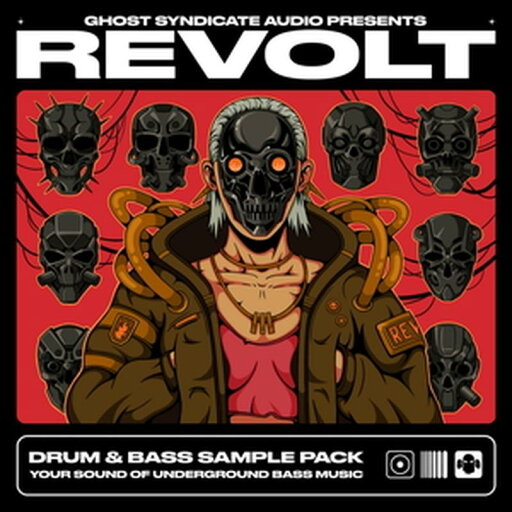 GHOST SYNDICATE REVOLT - DRUM & BASS(オンライン納品)(2時間以内に納品) プラグインソフト GHOST SYNDICATE REVOLT - DRUM & BASS(オンライン納品)(2時間以内に納品) プラグインソフト