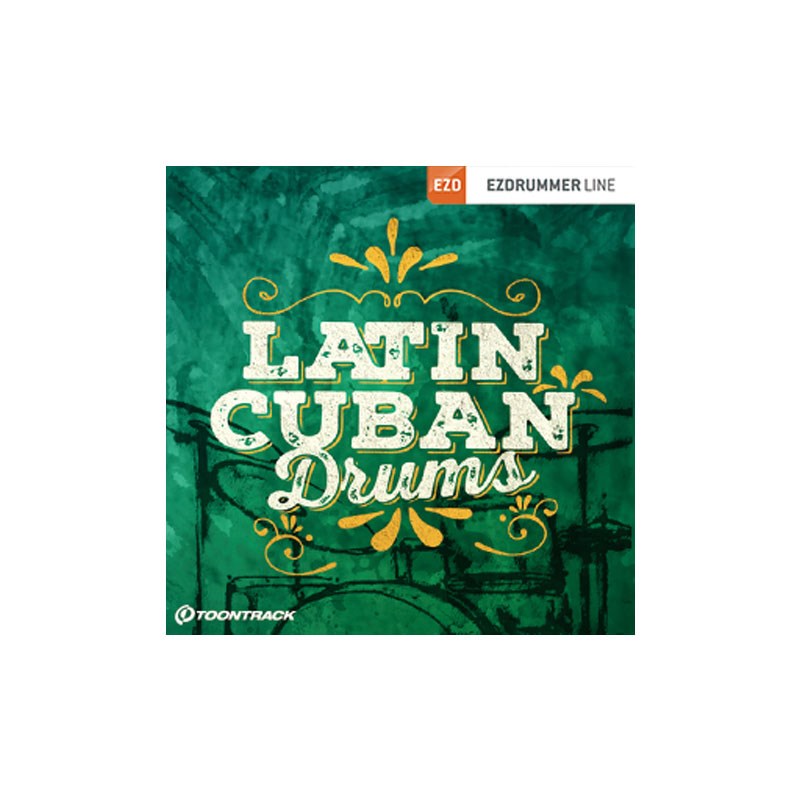 TOONTRACK EZX - LATIN CUBAN DRUMS(オンライン納品)(2時間以内に納品) ソフトウェア音源