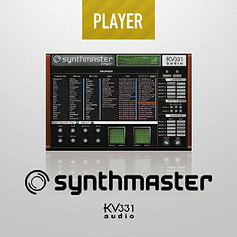 KV331 SYNTHMASTER - PLAYER(饤Ǽ)(2ְǼ) եȥ