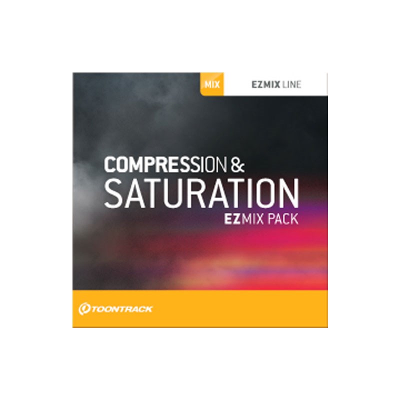 TOONTRACK EZMIX2 PACK - COMPRESSION & SATURATION(オンライン納品)(2時間以内に納品) プラグインソフト