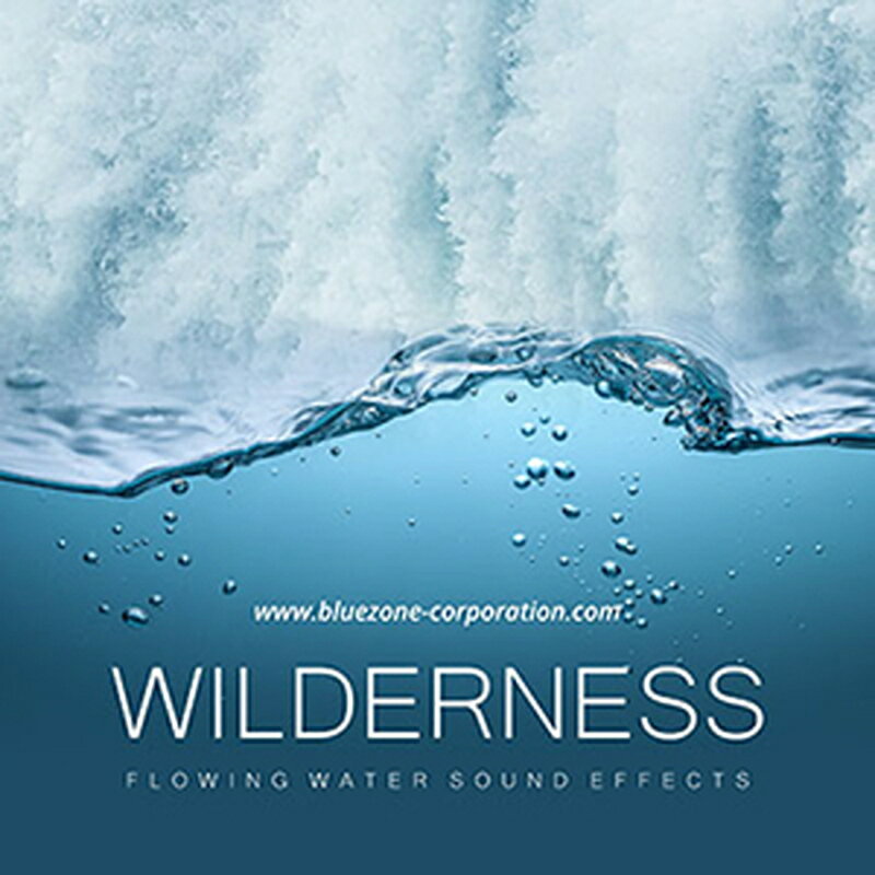 BLUEZONE WILDERNESS FLOWING WATER SOUND EFFECTS(オンライン納品)(2時間以内に納品) プラグインソフト