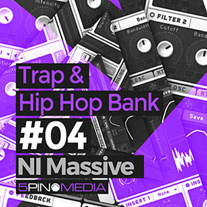 Rakuten - 5PIN MEDIA TRAP & HIP HOP NI MASSIVE(オンライン納品)(2時間以内に納品) プラグインソフト