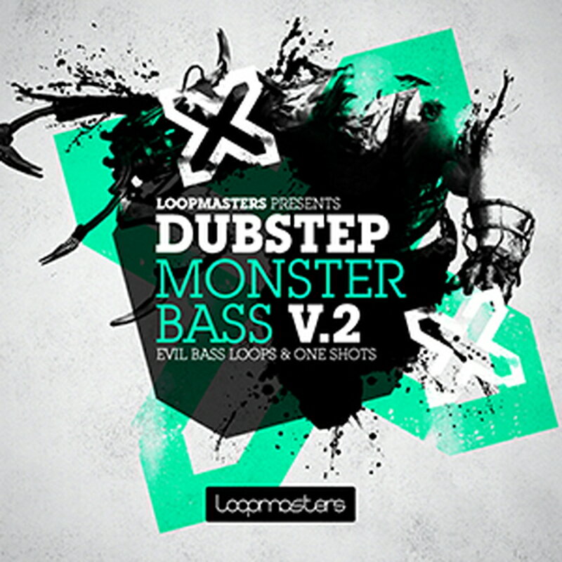 LOOPMASTERS DUBSTEP MONSTER BASS VOL 2(オンライン納品)(2時間以内に納品) プラグインソフト