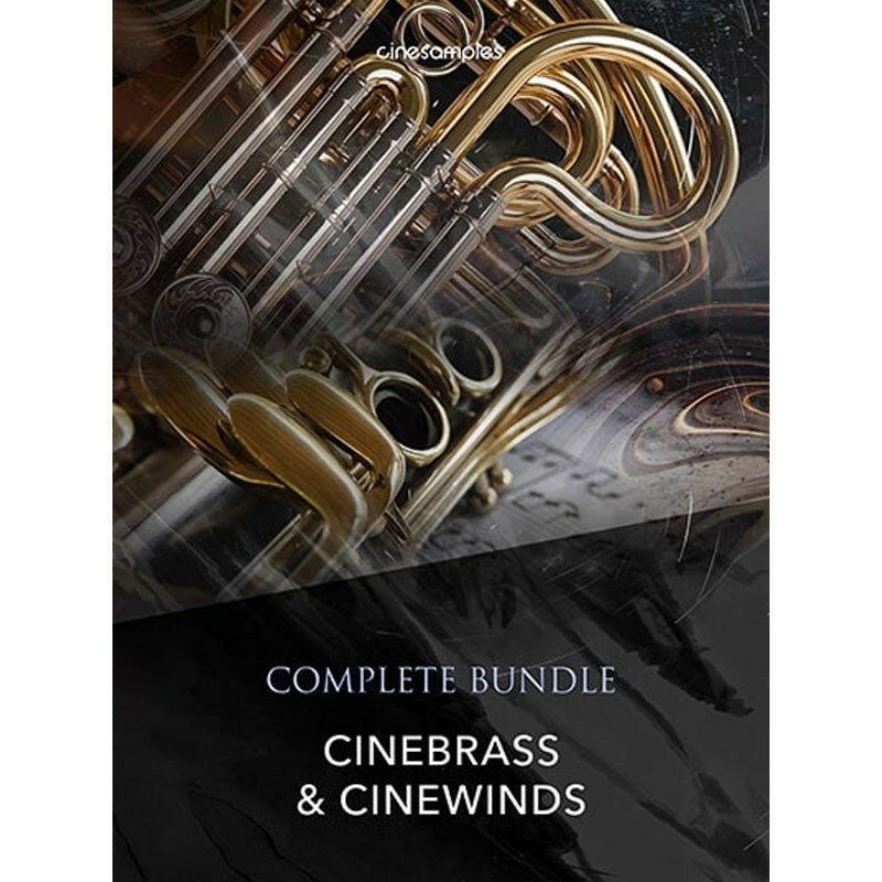 CineBrass + CineWinds Complete Bundle(オンライン納品専用)※代引きはご利用いただけません CINESAMPLES DTM プラグインソフト