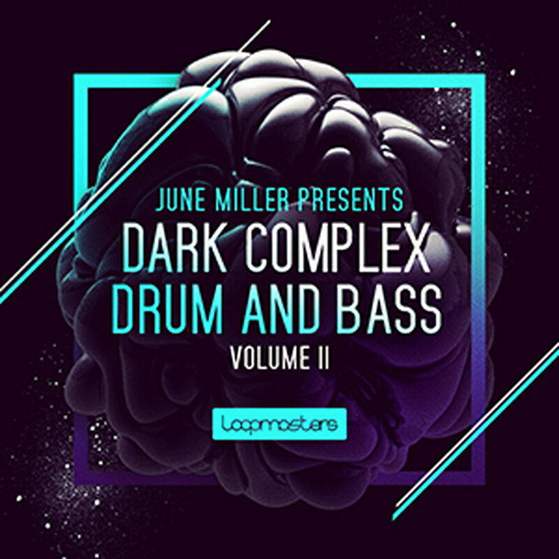 LOOPMASTERS JUNE MILLER PRESENTS DARK COMPLEX DRUM & BASS VOL2(オンライン納品)(2時間以内に納品) プラグインソフト