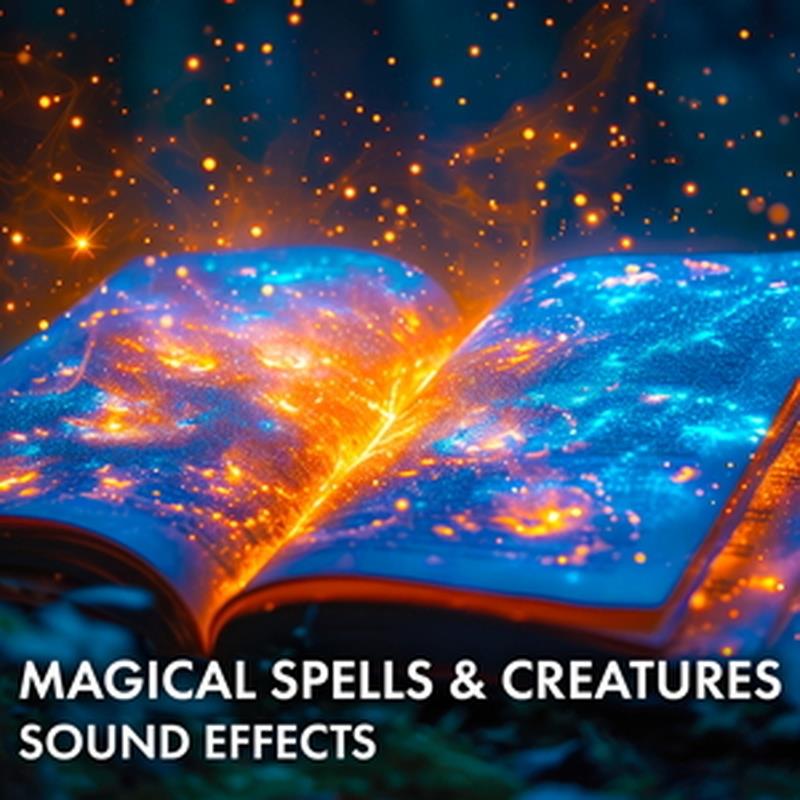 SOUND IDEAS Magical Spells & Creatures Sound Effects (魔法)(クリーチャー)(効果音)(オンライン納品)(2時間以内に納品) プラグインソフト