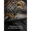 CineBrass Core + CineWinds Core(IC[ip)͂p܂ CINESAMPLES DTM vOC\tg