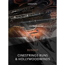 CineStrings RUNS + Hollwoodwinds Bundle(IC[ip)͂p܂ CINESAMPLES DTM vOC\tg