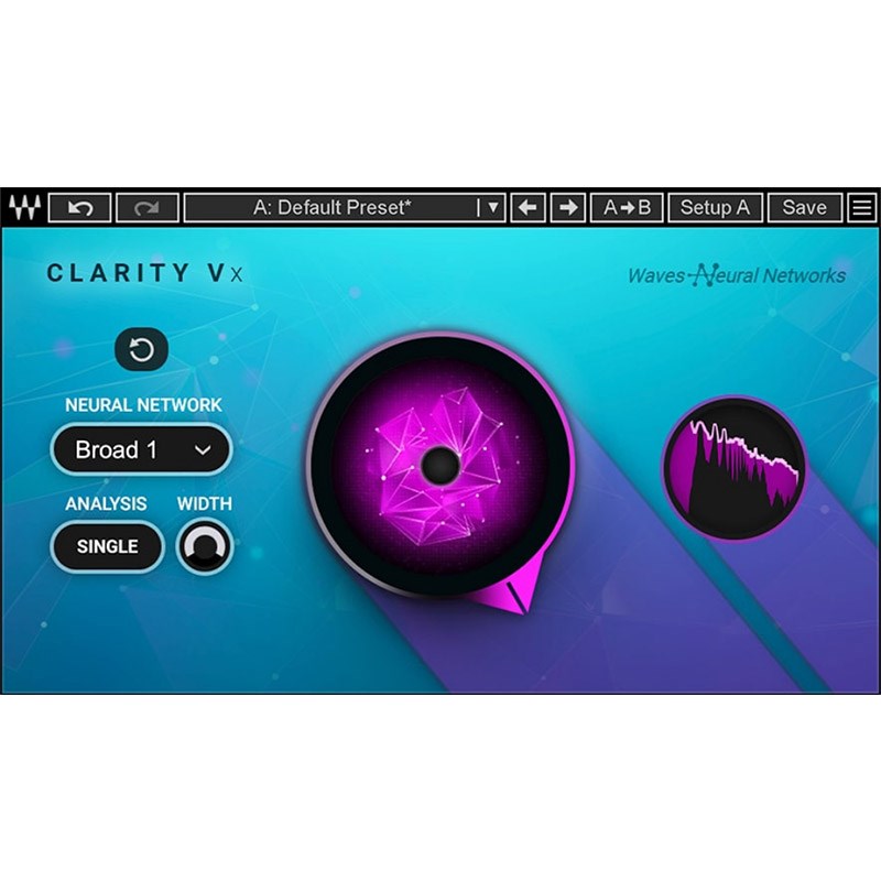【 Vocal Plugin Sale！】Clarity Vx(オンライン納品)(代引不可) WAVES DTM プラグインソフト