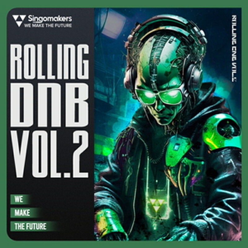 SINGOMAKERS ROLLING DNB VOL. 2(オンライン納品)(2時間以内に納品) プラグインソフト