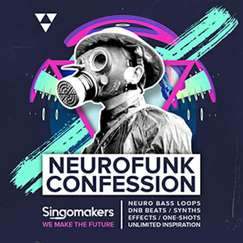 SINGOMAKERS NEUROFUNK CONFESSION(オンライン納品)(2時間以内に納品) プラグインソフト