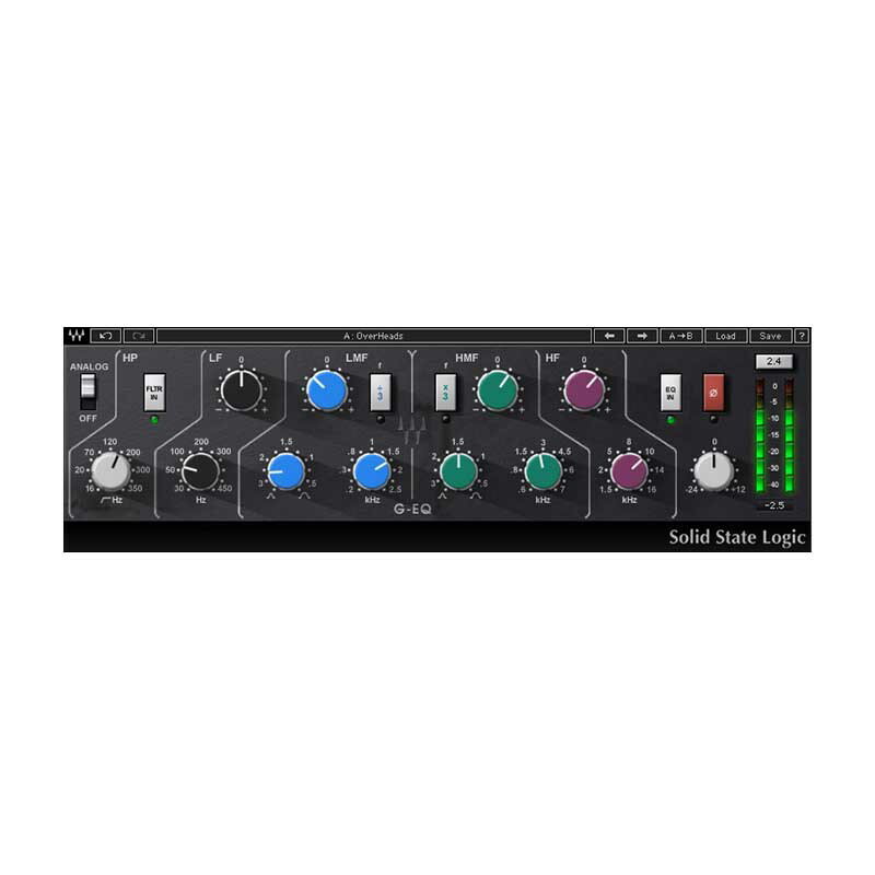 WAVES 【ウェイブスベスト20プロモーション】SSL G-Equalizer (オンライン納品)(2時間以内に納品) プラグインソフト