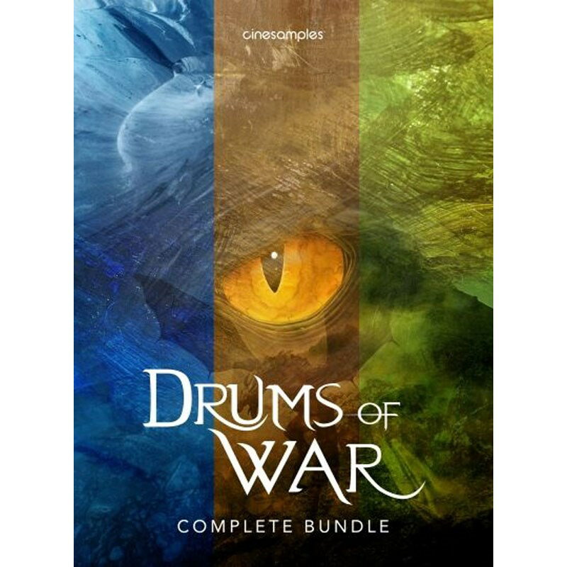Drums of War Complete Bundle(IC[ip)͂p܂ CINESAMPLES DTM vOC\tg