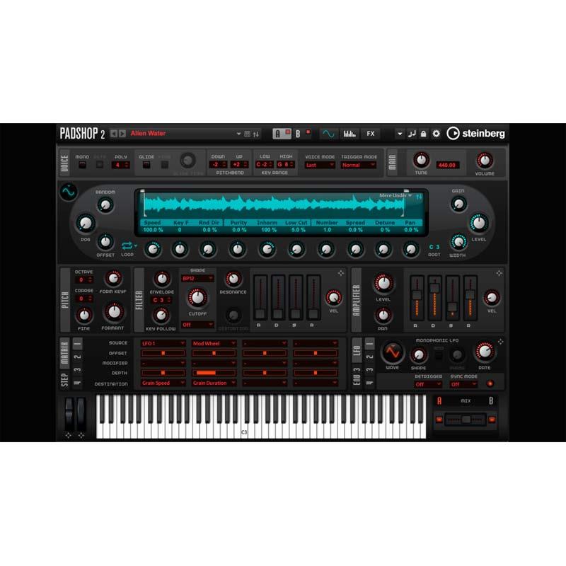 Steinberg Padshop 2 (スタインバーグ)(パッドショップ)(シンセ音源)(オンライン納品)(2時間以内に納品..