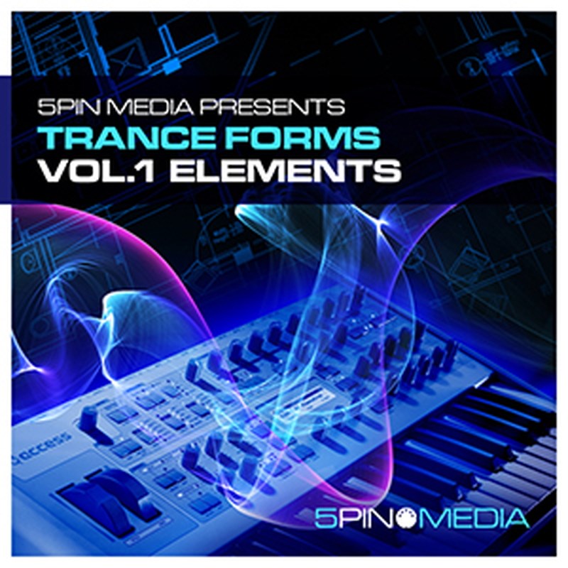 5PIN MEDIA TRANCE FORMS VOL.1 - ELEMENTS(オンライン納品)(2時間以内に納品) プラグインソフト