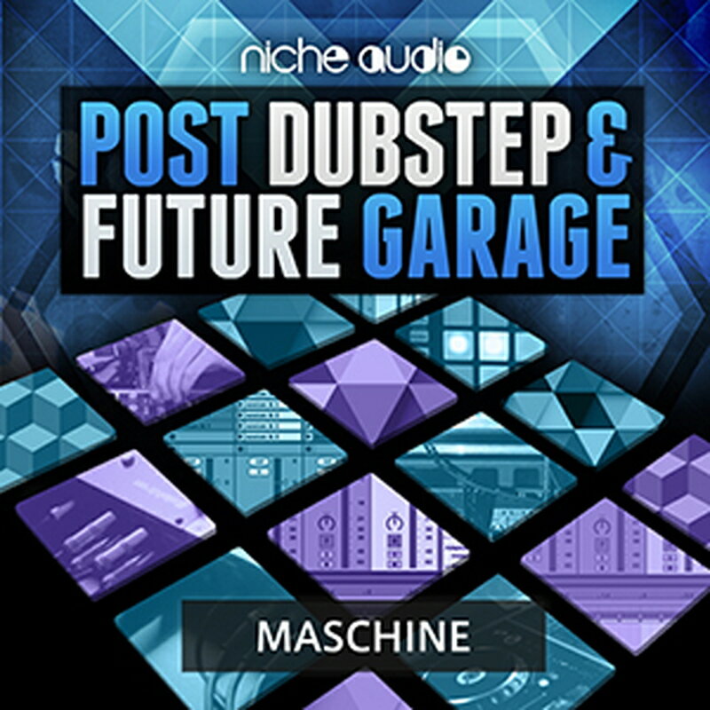 NICHE AUDIO 【ブラックフライデーセール！】POST DUBSTEP & FUTURE GARAGE - MASCHINE(オンライン納品)(2時間以内に納品) プラグインソフト