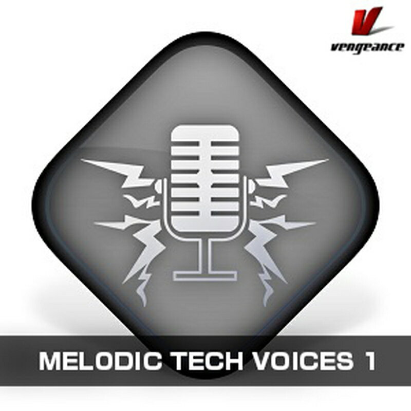 Vengeance Sound MELODIC TECH VOICES 1(オンライン納品)(2時間以内に納品) ソフトウェア音源