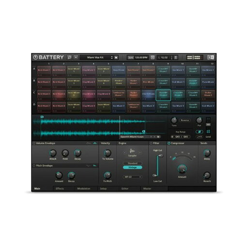 Native Instruments Battery 4 (ネイティブインストルメンツ)(バッテリー)(オンライン納品)(2時間以内に納品) ソフトウェア音源 Native Instruments Battery 4 (ネイティブインストルメンツ)(バッテリー)(オンライン納品)(2時間以内に納品) ソフトウェア音源