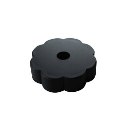 Plastic 45RPM Flower-Power Adapters Black (1袋2個入り) (ドーナツ盤 EPアダプター) stokyo DJ機器 DJアクセサリー