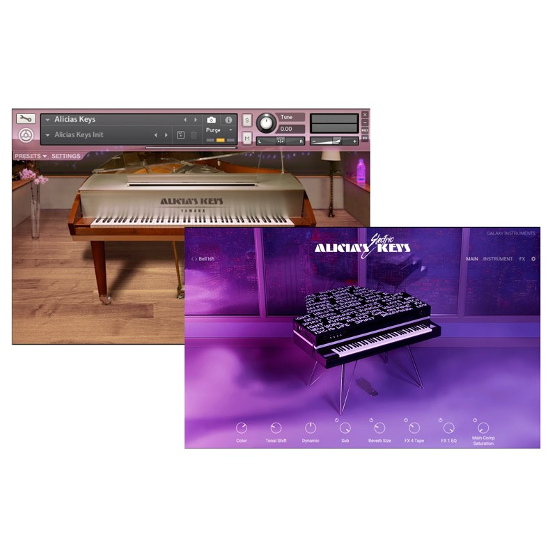 Native Instruments Alicia Keys Bundle (ネイティブインストルメンツ)(アリシアキーズ)(オンライン納品)(2時間以内に納品) ソフトウェア音源
