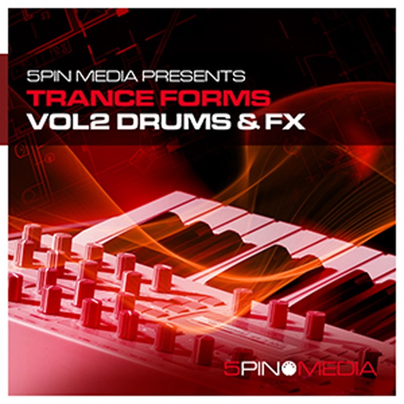 Other - 5PIN MEDIA TRANCE FORMS VOL.2 - DRUMS & FX(オンライン納品)(2時間以内に納品) プラグインソフト