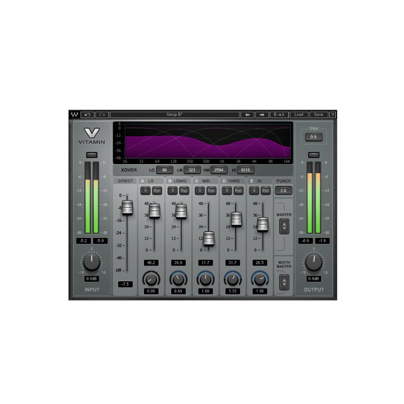 【 Vocal Plugin Sale！】Vitamin Sonic Enhancer (オンライン納品専用) ※代金引換はご利用頂けません。 WAVES DTM プラグインソフト