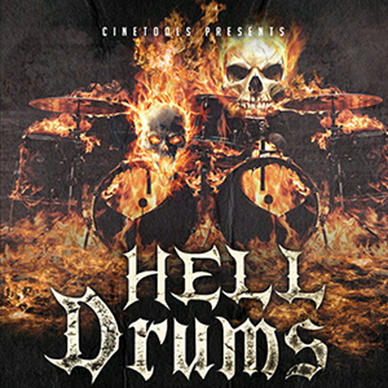 CINETOOLS 【ブラックフライデーセール！】HELL DRUMS(オンライン納品)(2時間以内に納品) プラグインソフト